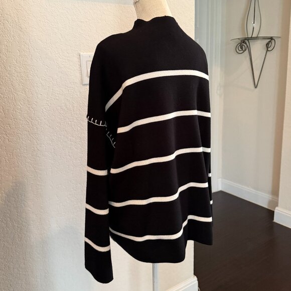 Pull Over Sweater with Cute Stitching Detail - Picture 7 of 9